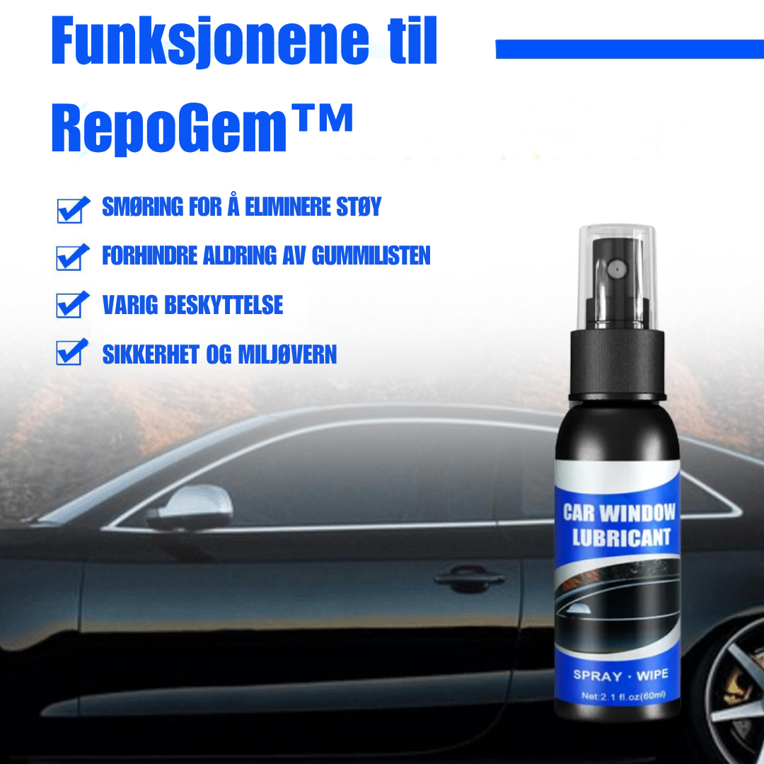 RepoGem™ | Jevn og stille vindusåpning