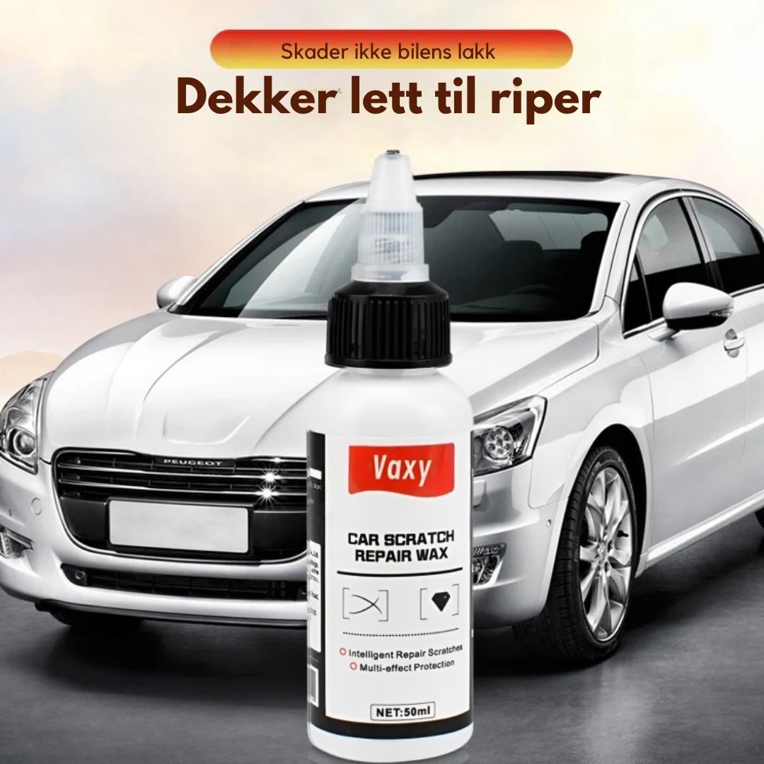 Vaxy™ |  Fjerner riper i bilen umiddelbart!