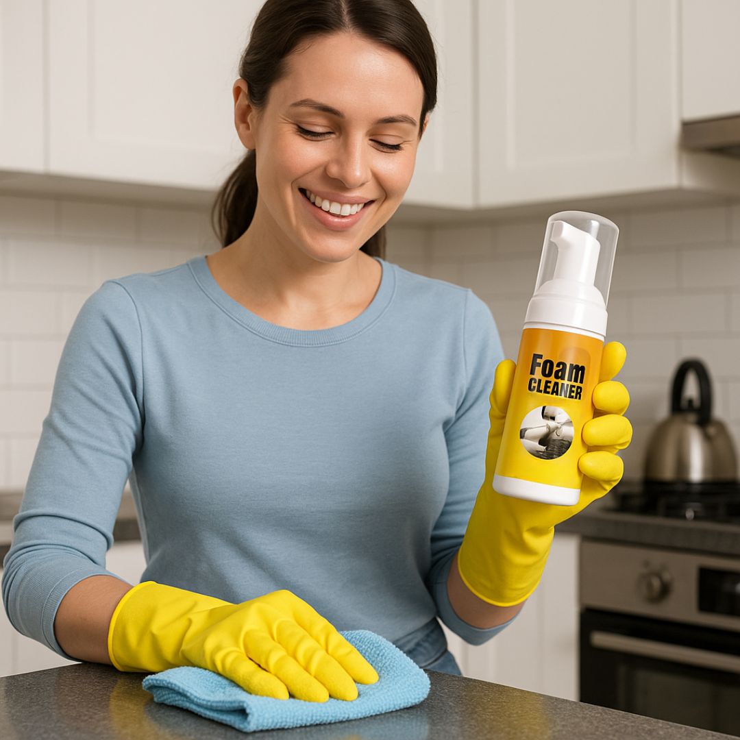 FoamCleaner™ | Enkel og rask rengjøring!
